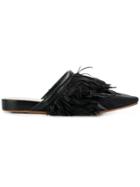 Premiata Flat Mules - Black