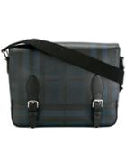 Burberry 'henley' Cross Body Bag, Women's, Blue, Pvc/leather/polyester