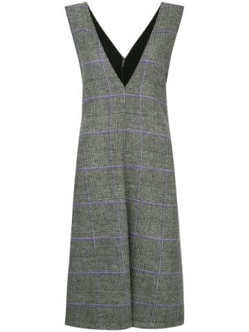 Des Prés Pinafore Dress - Grey
