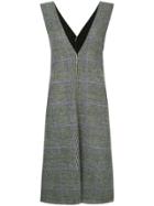 Des Prés Pinafore Dress - Grey