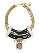 Camila Klein Millipede Necklace - Metallic