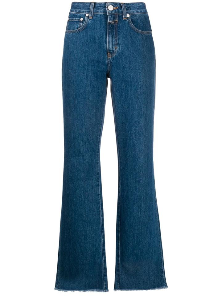 Closed Leaf Flared Jeans - Blue