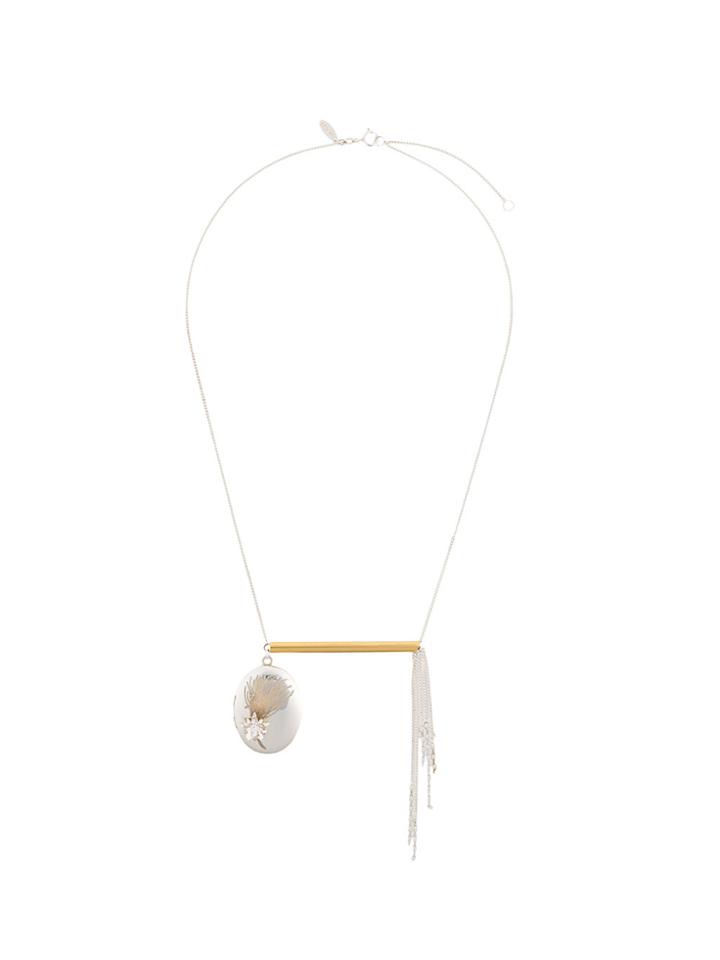 Wouters & Hendrix Starstruck Comet Necklace - Metallic