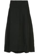 Co High Waisted Midi Skirt - Black