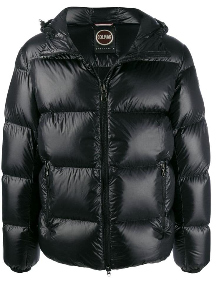 Colmar Padded Hooded Jacket - Black