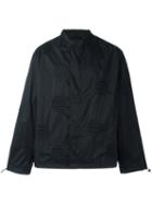 Craig Green Perforated Bomber Jacket, Adult Unisex, Size: Large, Black, Nylon