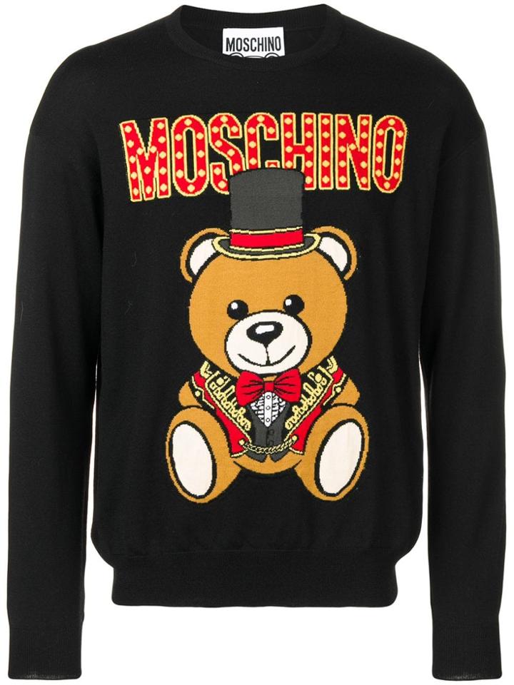 Moschino Teddy Bear Jumper - Black