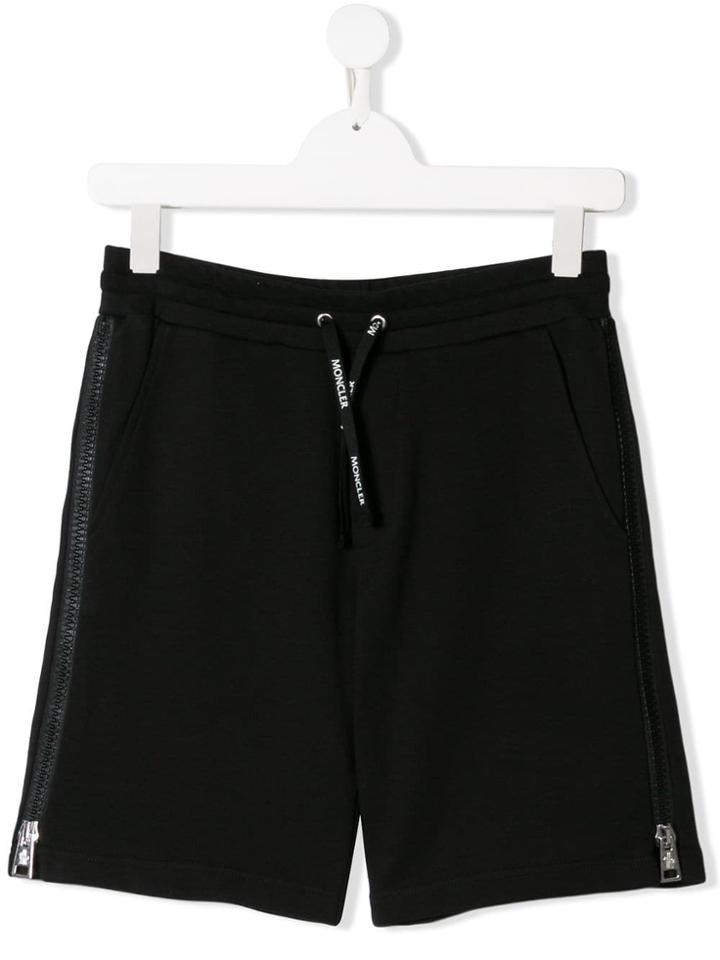 Moncler Kids Teen Track Shorts - Black