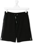 Moncler Kids Teen Track Shorts - Black