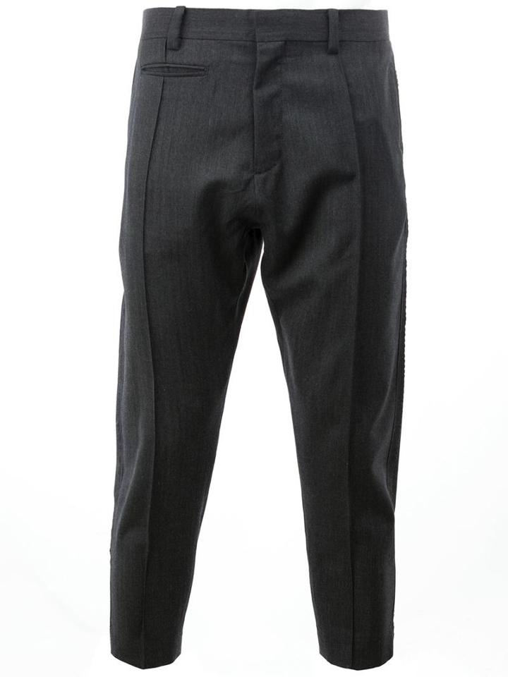 'the Shepherd Undercover' Tailored Trousers, Men's, Size: 1, Grey, Cotton/wool, Undercover