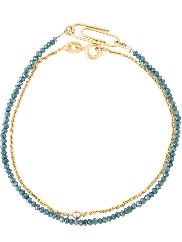 Uzerai Edits Diamond Bracelet Set - Blue