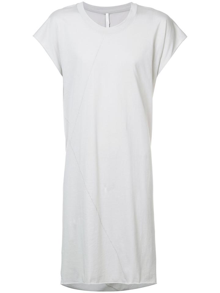 Barbara I Gongini - Long T-shirt - Men - Cotton - 46, Grey, Cotton