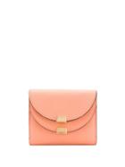 Chloé Small Georgia Wallet - Orange