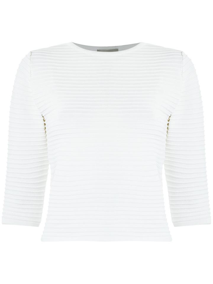 Egrey - Knitted Blouse - Women - Polyamide/spandex/elastane/viscose - M, White, Polyamide/spandex/elastane/viscose