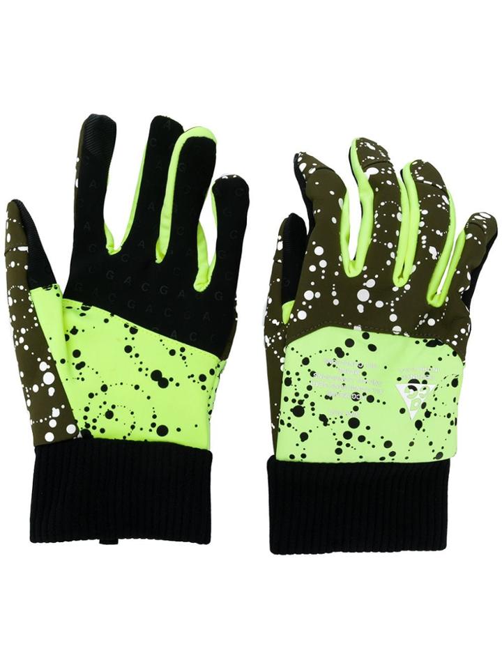 Nike All-over Print Gloves - Black