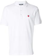 Moschino Logo Polo Shirt - White