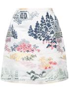Adam Lippes Jacquard Mini Skirt - Unavailable