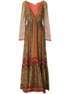 Etro Long Paisley Dress - Multicolour