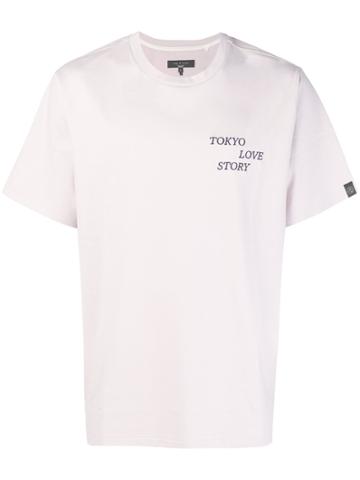 Rag & Bone Tokyo Love Story T-shirt - Pink & Purple