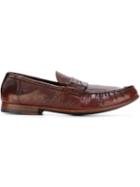 Dolce & Gabbana Distressed Penny Loafers