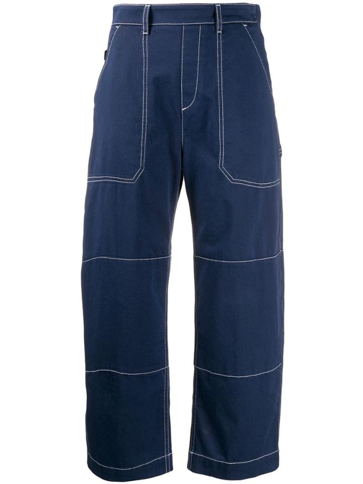 Chloé Cropped Jeans - Blue