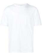 Estnation - Plain T-shirt - Men - Cotton - L, White, Cotton