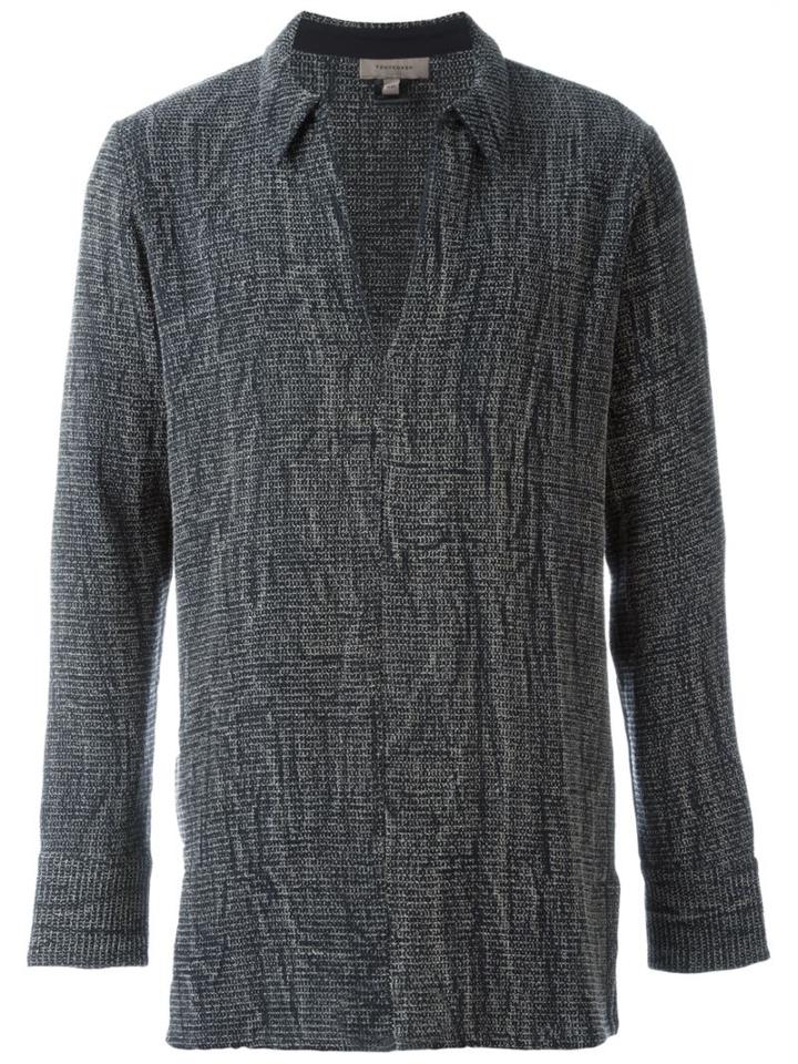 Tony Cohen V-neck Long Sleeved T-shirt