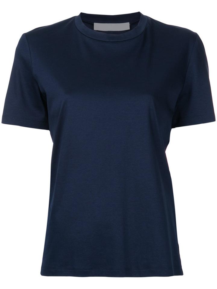 Dion Lee - Classic T-shirt - Women - Cotton - 14, Blue, Cotton