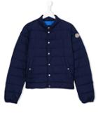 Moncler Kids - Padded Jacket - Kids - Feather Down/polyamide/polyamide-8 - 14 Yrs, Boy's, Blue