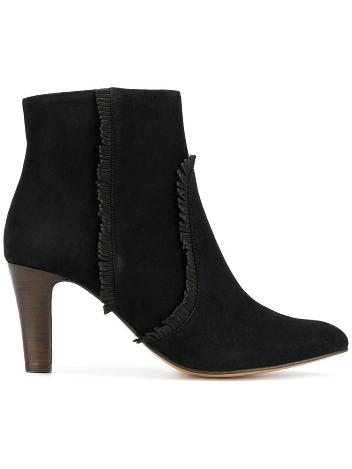 Tila March Etoile Fringed Booty - Black