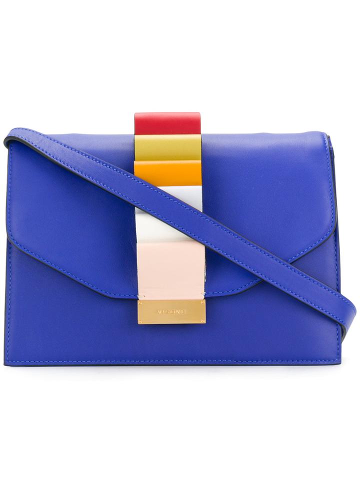 Visone Carrie Shoulder Bag - Blue