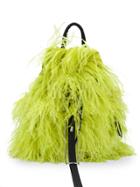 Nº21 Buckled Backpack - Green