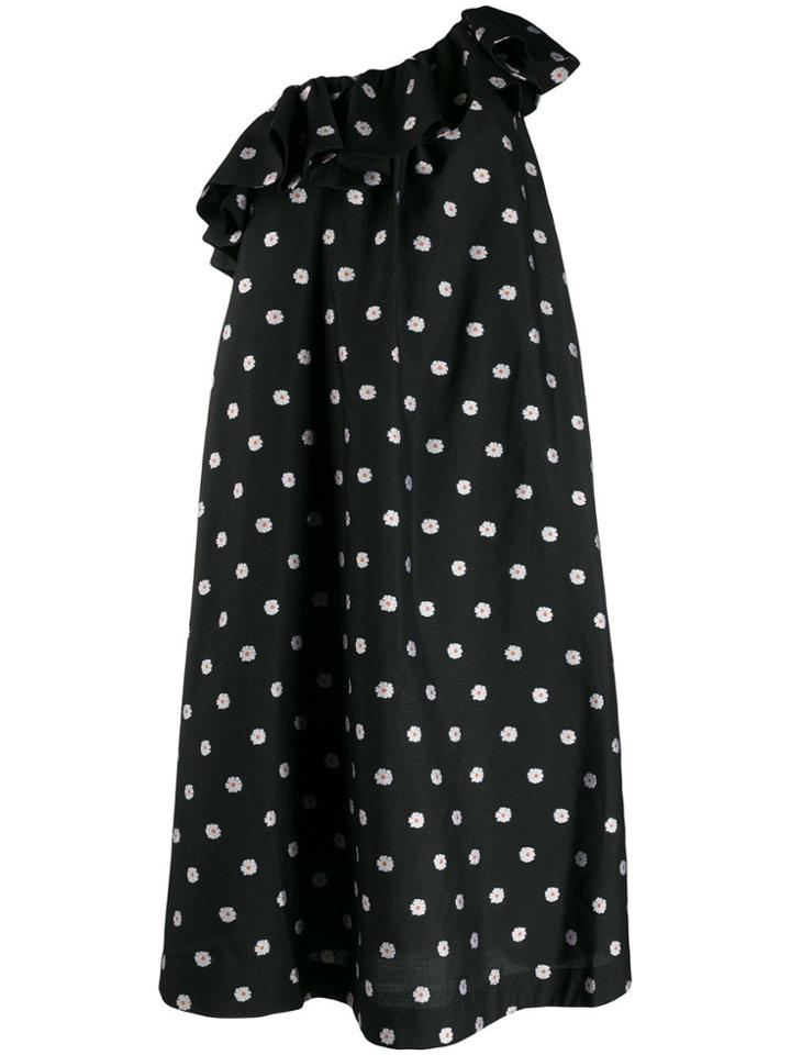 Stine Goya Valentina One Shoulder Dress - Black