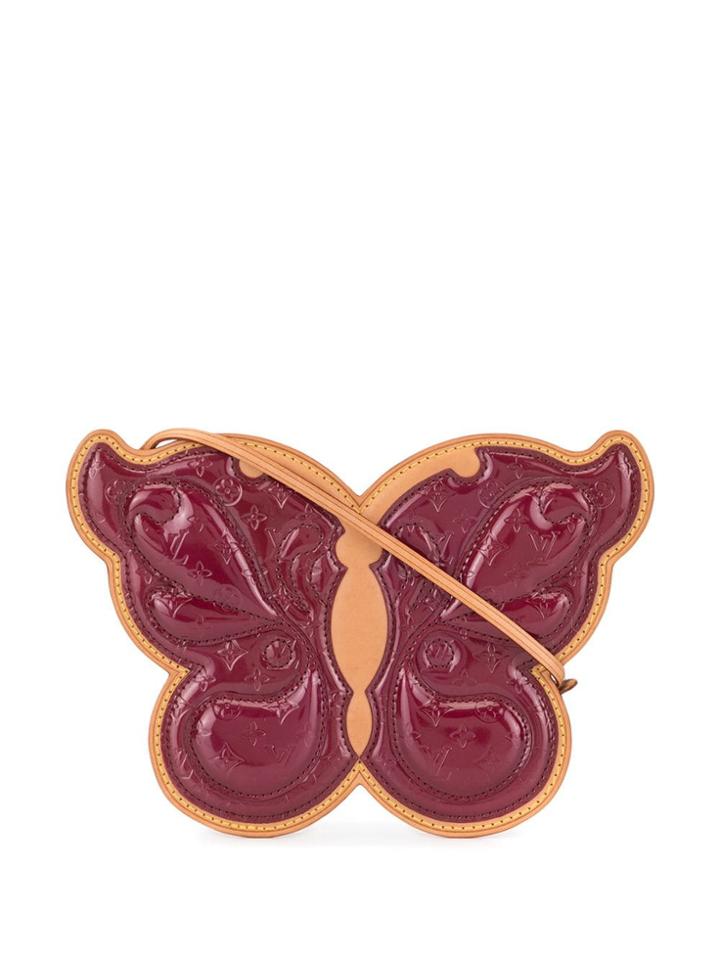 Louis Vuitton Pre-owned Conte De Fees Butterfly Shoulder Bag - Red
