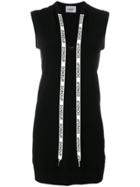 Dondup V-neck Jersey Dress - Black