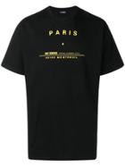Raf Simons Tour Print T-shirt - Black