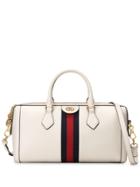 Gucci Ophidia Medium Top Handle Bag - White