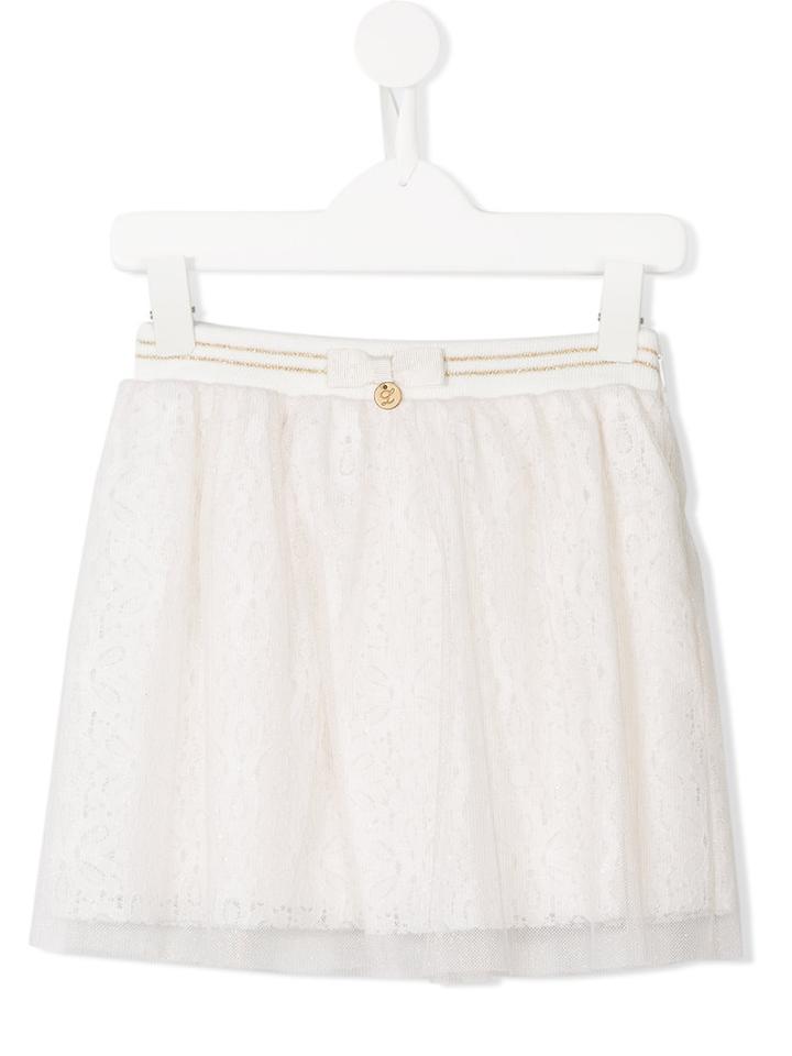 Lapin House Lace Straight Skirt, Toddler Girl's, Size: 4 Yrs, White