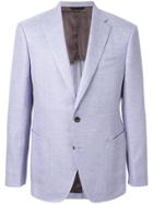 D'urban Textured Blazer - Blue