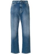 Golden Goose Stonewashed Cropped Jeans - Blue