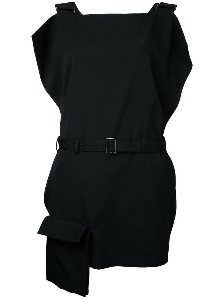 Yohji Yamamoto Tank Mini Onepiece Dress - Black