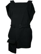 Yohji Yamamoto Tank Mini Onepiece Dress - Black