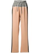 No21 Contrast Panel Track Pants - Neutrals