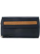 As2ov Vachetta Long Wallet - Blue