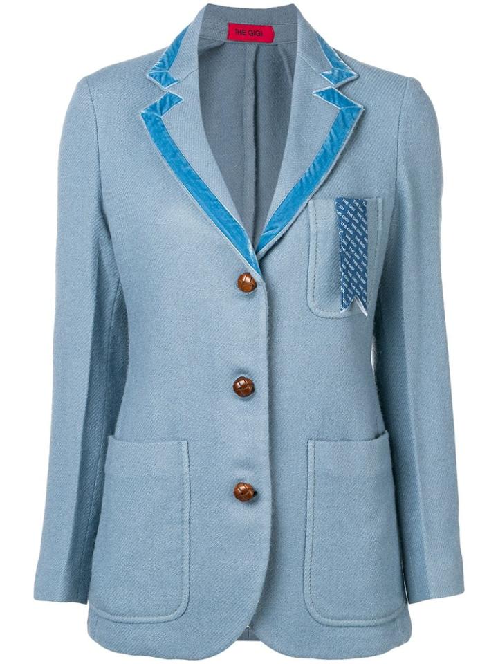 The Gigi Frida Blazer - Blue
