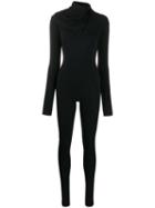 Mm6 Maison Margiela Turtleneck Jumpsuit - Black
