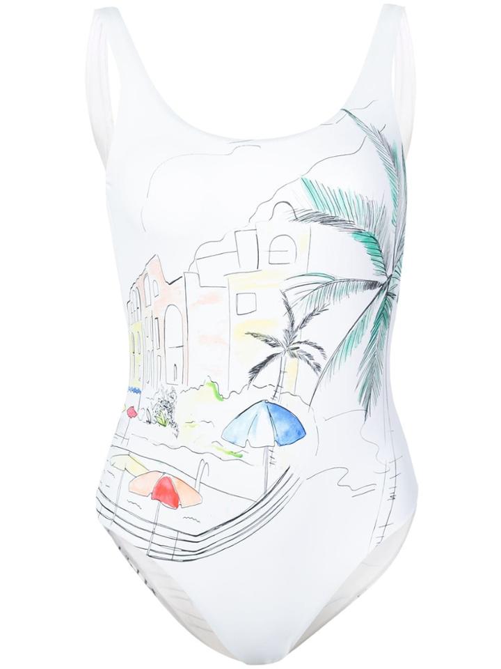 Onia Kelly One-piece - White