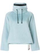 The Reracs Funnel Neck Jumper - Blue