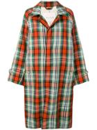Mackintosh Multi-colour Check Wool Blend Coat Gm-113bs/sh/w -