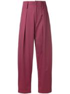 Isabel Marant Étoile Tapered Tailored Trousers - Purple